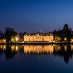Schloss Benrath bei Nacht